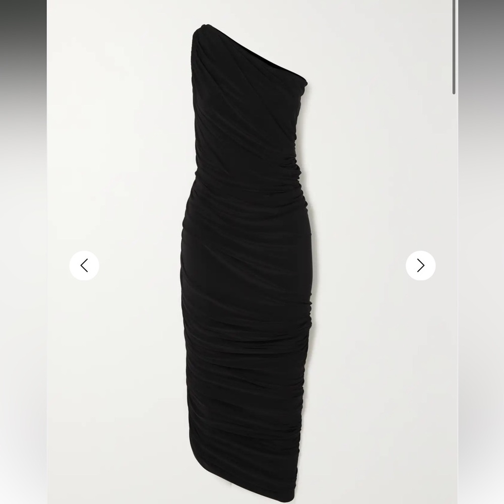 Norma Kamali Diana One Shoulder Dress